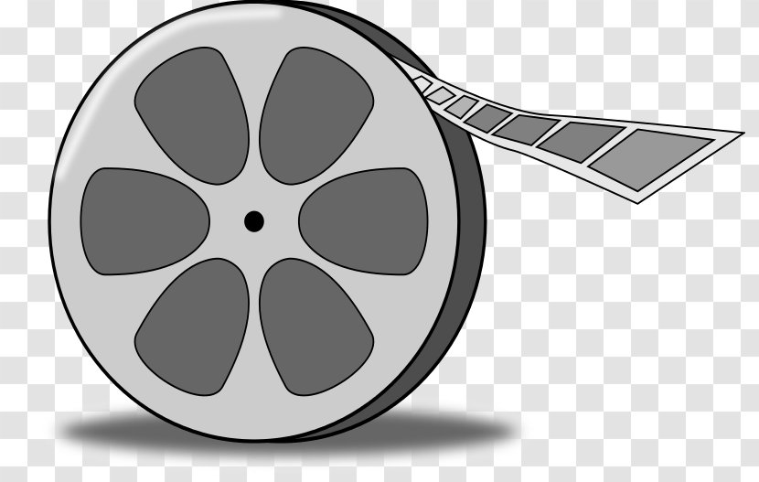 Filmstrip Reel Clip Art - Wheel - Movie Cliparts Transparent PNG