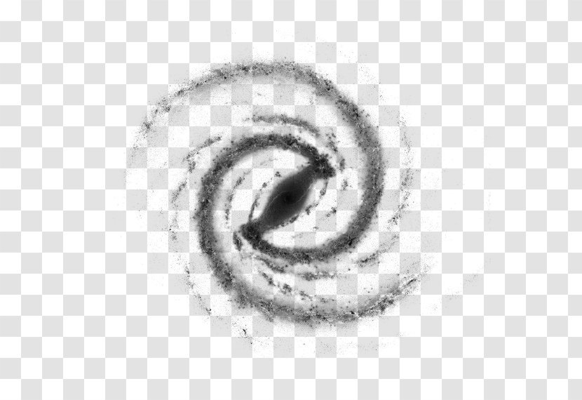 Milky Way Spiral Galaxy Clip Art - Frame Transparent PNG