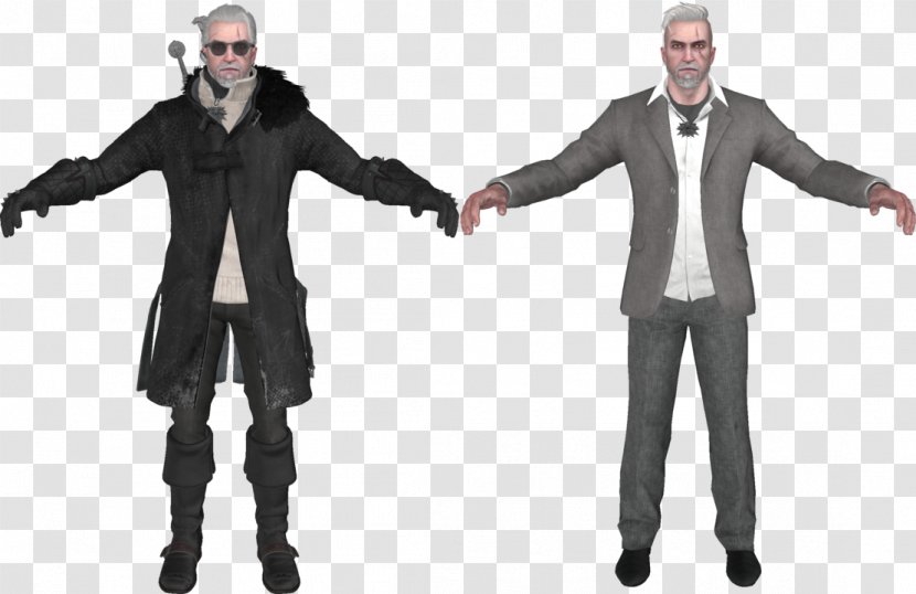 Geralt Of Rivia The Witcher 3: Wild Hunt Character Art - Suit Transparent PNG