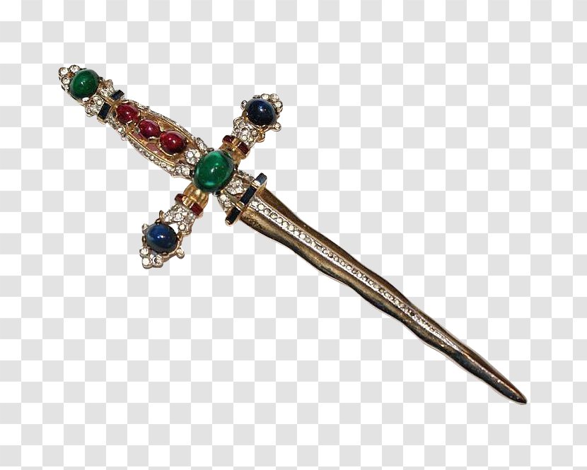 Jewellery Imitation Gemstones & Rhinestones Brooch Pin - Lily Transparent PNG