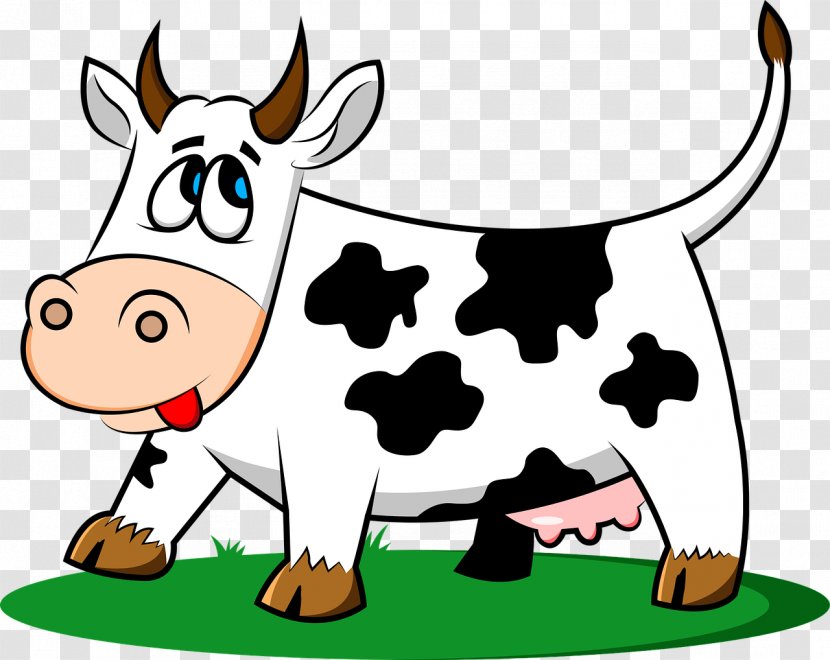 Cattle Milk Clip Art - Area - Cow Transparent PNG