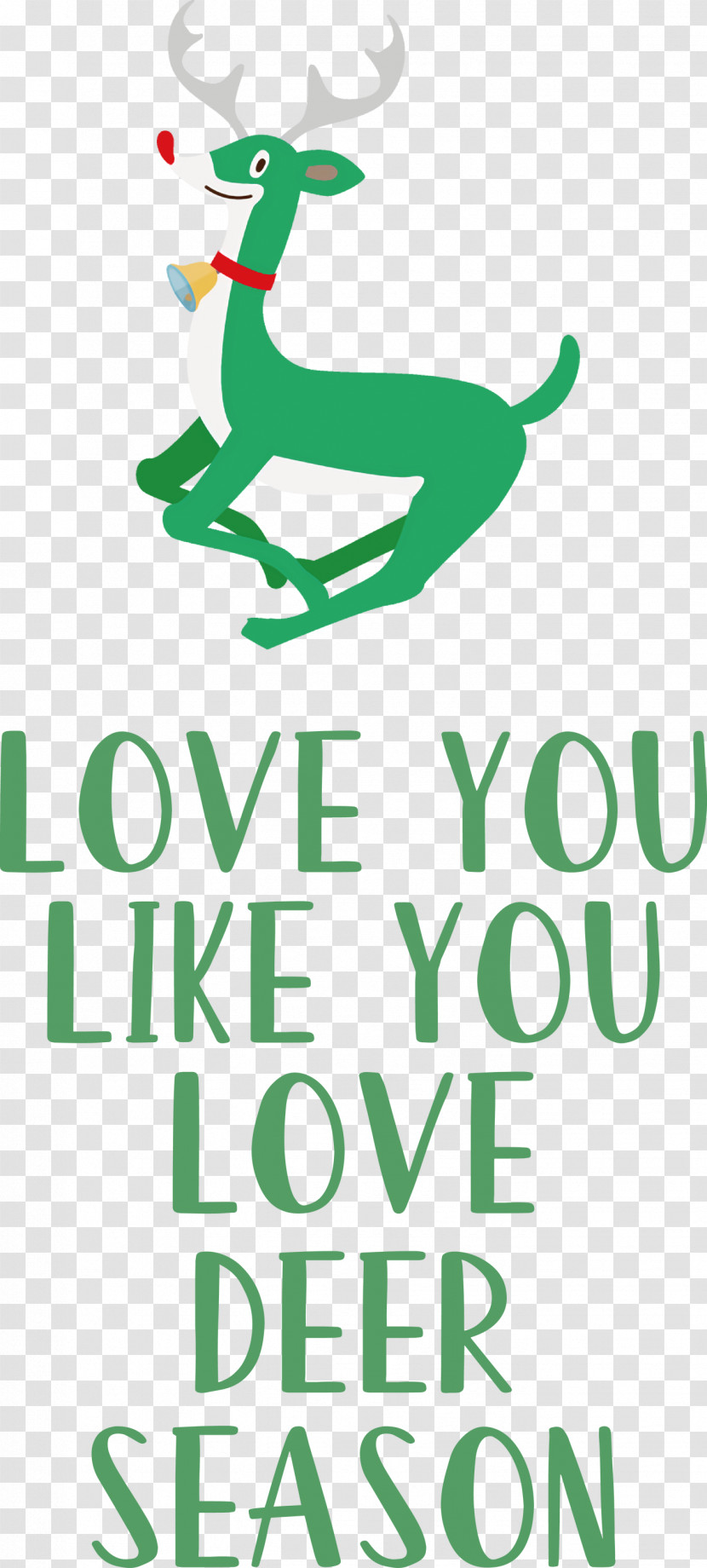 Love Deer Season Transparent PNG