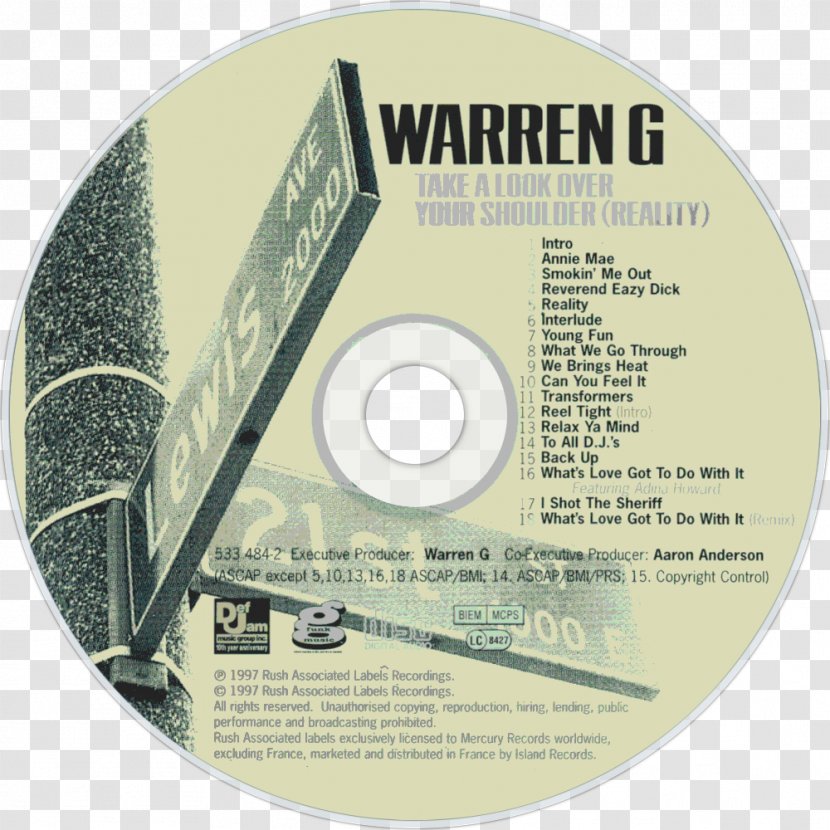 Compact Disc Regulate...G Funk Era Take A Look Over Your Shoulder G-funk - Watercolor - Gfunk Classics Vol 1 2 Transparent PNG