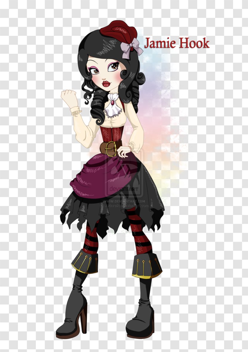 Captain Hook Peter Pan Ever After High Queen Tiana - Mythical Creature - CAPTAIN HOOK Transparent PNG