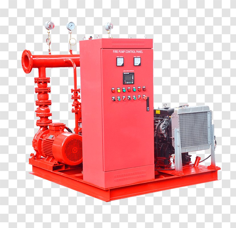 Fire Pump Sprinkler System Firefighting Manufacturing - Alarm Control Panel Transparent PNG