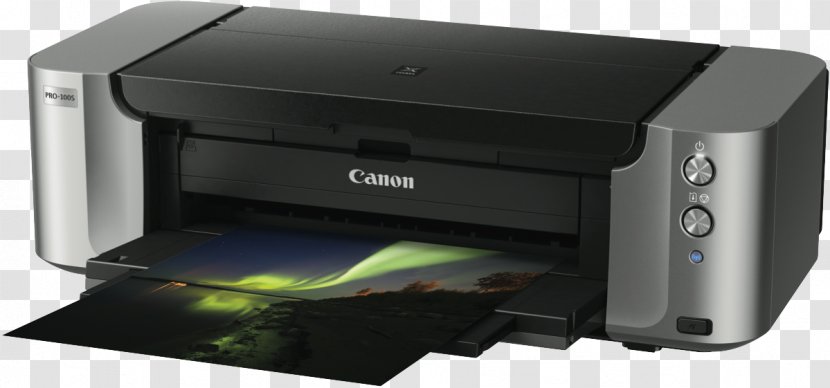 Canon PIXMA PRO-100 Printer Inkjet Printing ピクサス - Laser Transparent PNG
