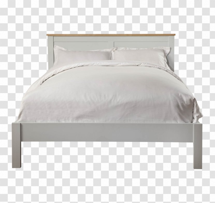 Bed Frame Mattress Size Headboard - Silhouette - Grey Top View Transparent PNG