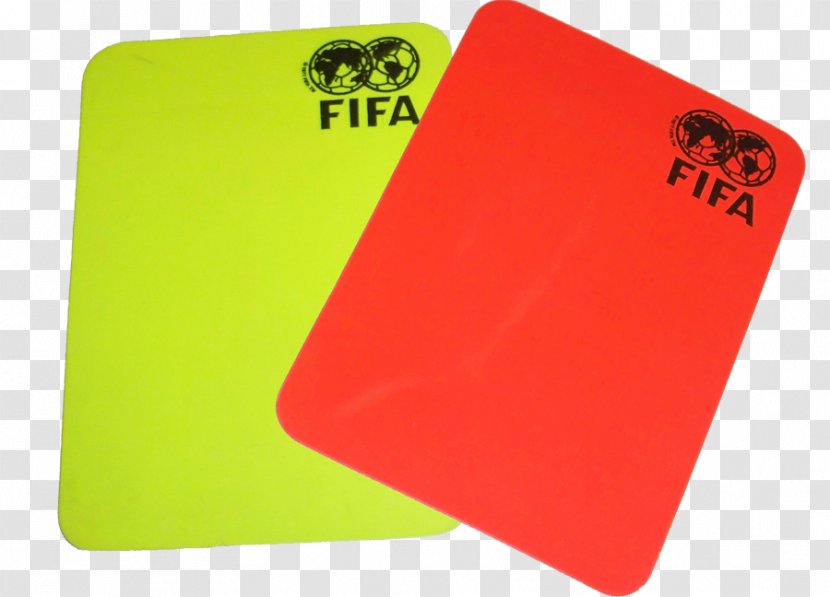 Referee Game Penalty Cards & Flags FIFA - Red - Silbato Transparent PNG