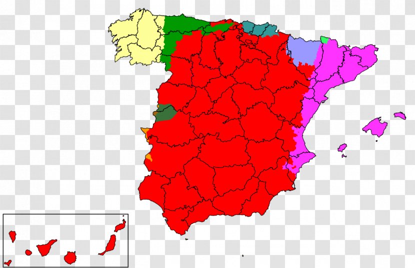 Spain Castilian Spanish Romance Languages - Red - Amazigh Transparent PNG