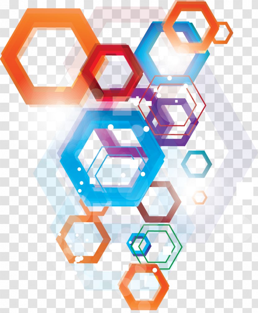 Colorful Polygonal Elements - Product Design - Polygon Transparent PNG