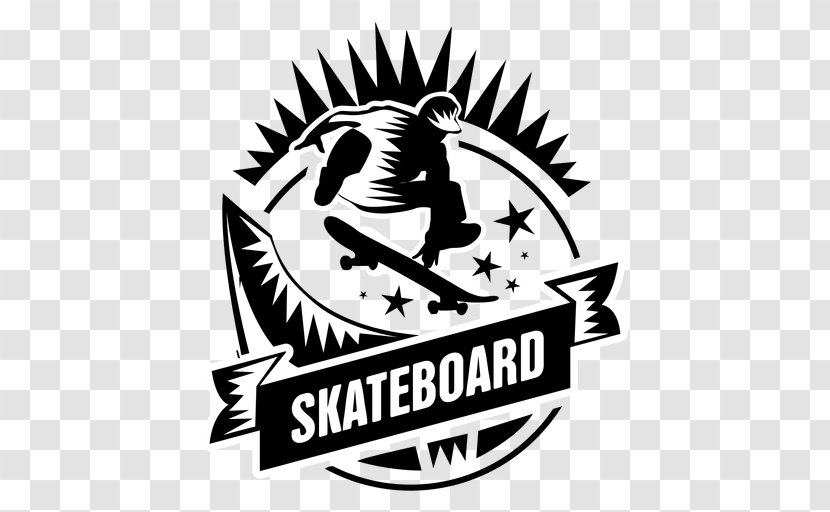 Logo Sticker Wall Decal Label - Skateboard Transparent PNG