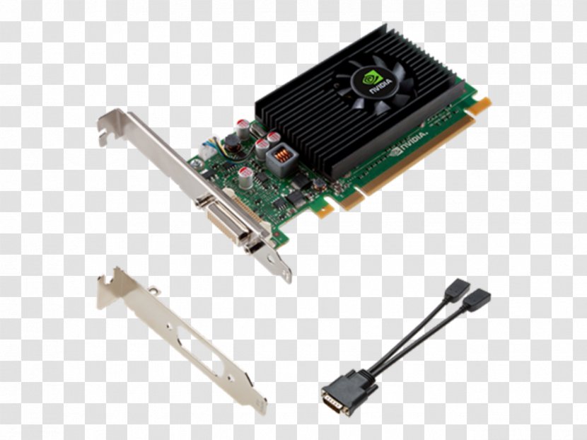 Graphics Cards & Video Adapters Nvidia Quadro PCI Express DisplayPort PNY Technologies - Displayport - Low Profile Transparent PNG