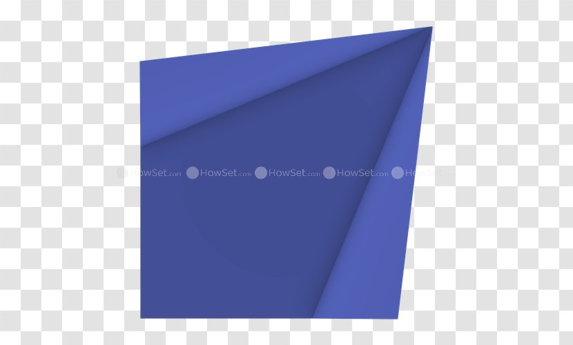 Rectangle - Electric Blue - Angle Transparent PNG