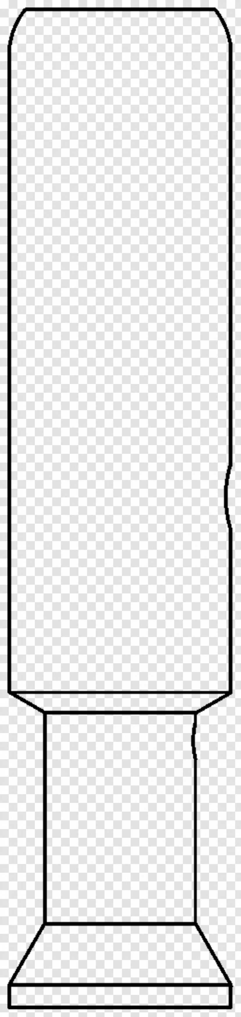 Table White Angle Easel Line Art - Technical Drawing Transparent PNG