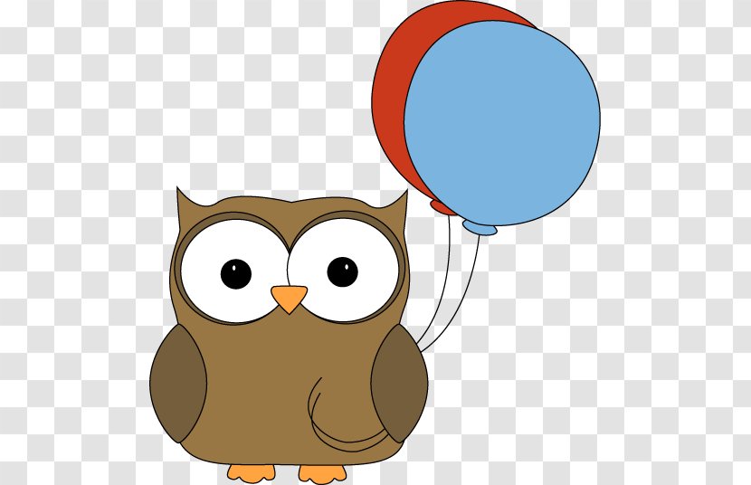 Owl Party Birthday Clip Art - Beak - Balloon Animals Cliparts Transparent PNG