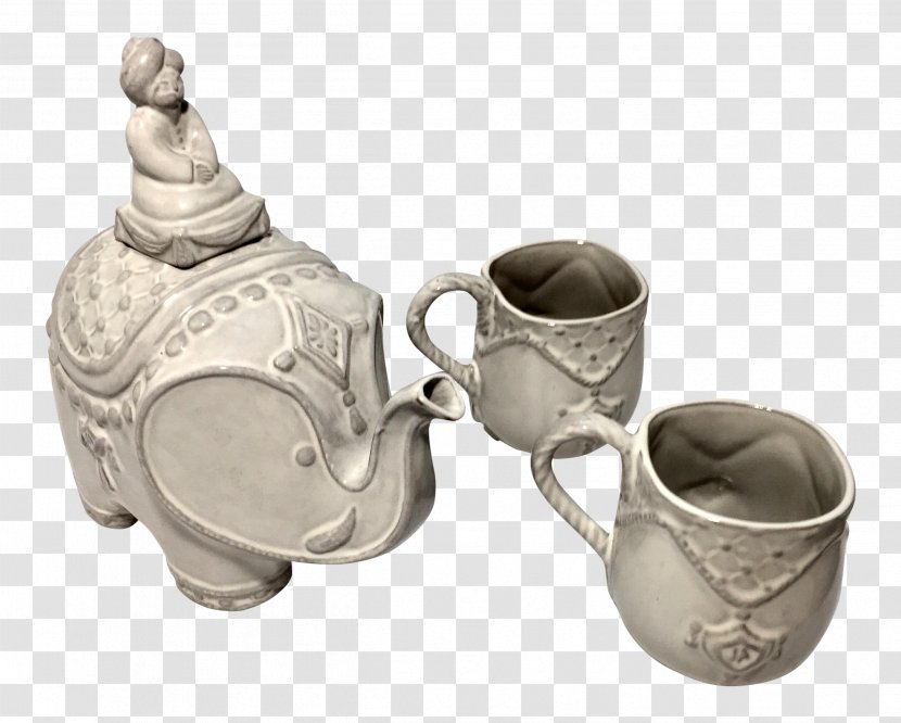 Jug Pottery Teapot Cup Silver Transparent PNG