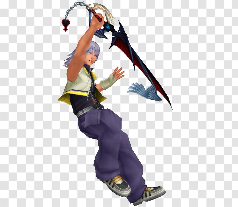 Riku Kingdom Hearts Character - Watercolor Transparent PNG
