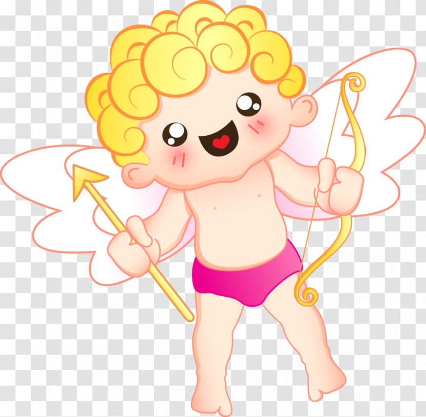 Cupid Clip Art - Heart - Cute Cliparts Transparent PNG