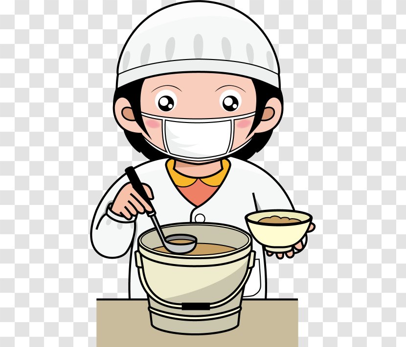 給食当番 School Meal Food - Shokuiku - Lunch Transparent PNG