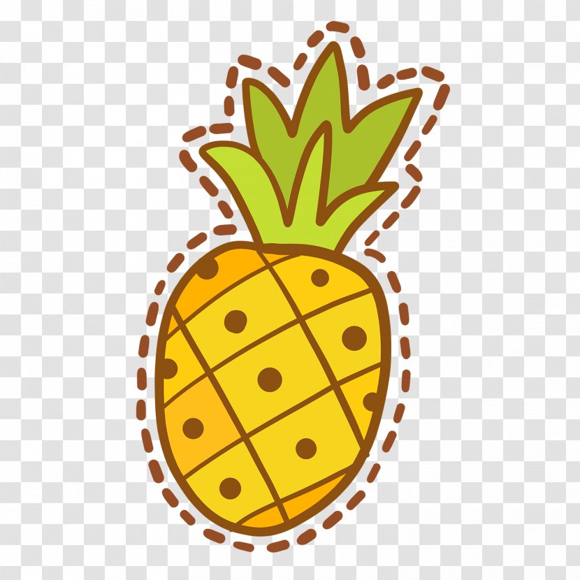 Pineapple Clip Art Cartoon Drawing Image Transparent PNG
