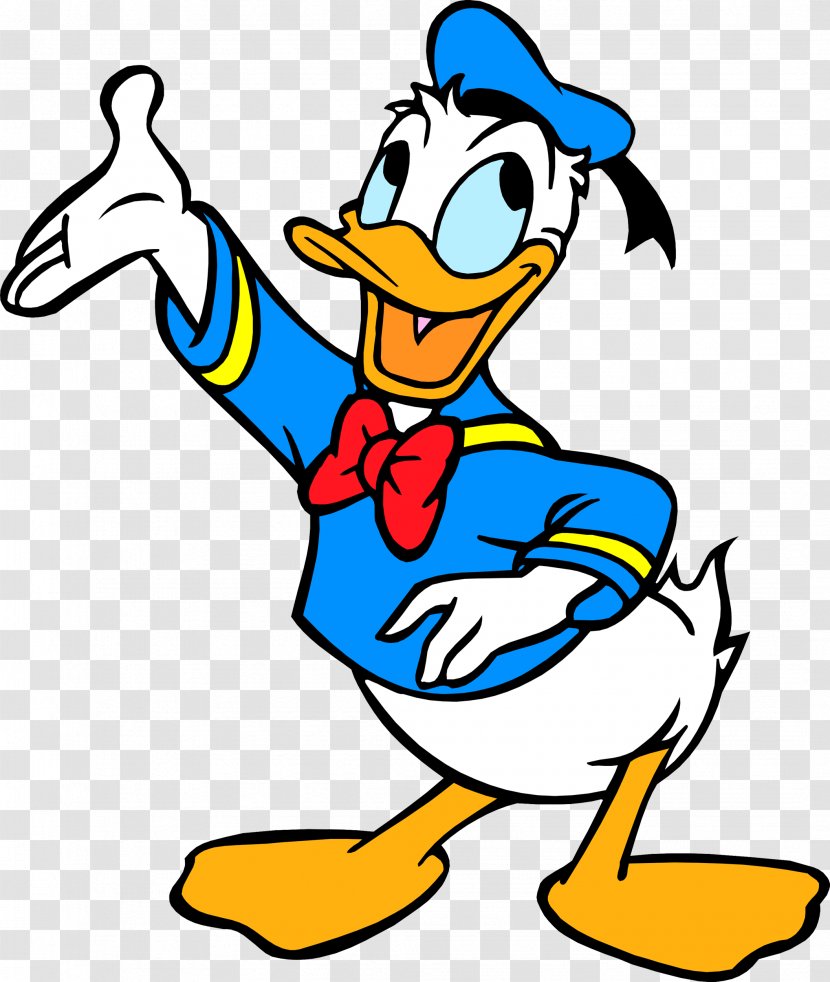 Donald Duck: Goin' Quackers Cartoon Costume - Vertebrate - Duck Transparent PNG
