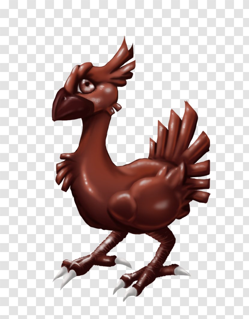Rooster Cartoon Beak Chicken As Food - Chocobo Transparent PNG