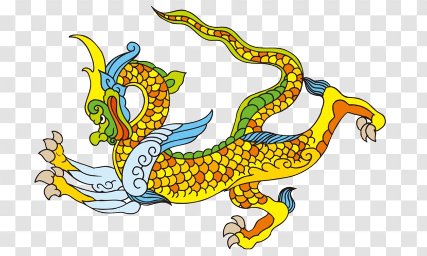 Chinese Dragon China Mythology - Organism Transparent PNG