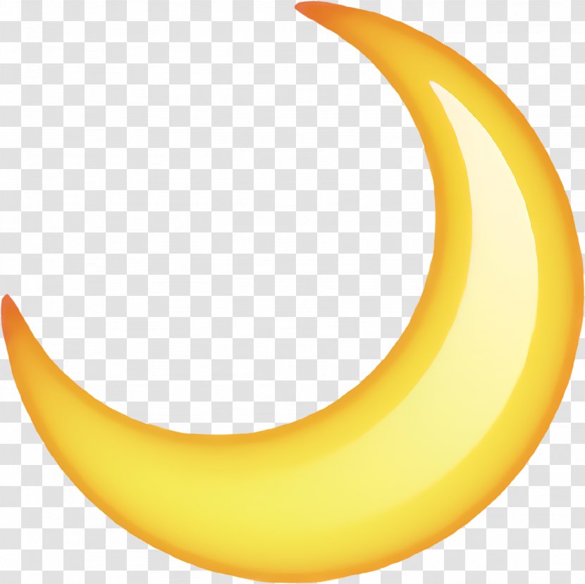 Moon Lunar Phase - Yellow Transparent PNG