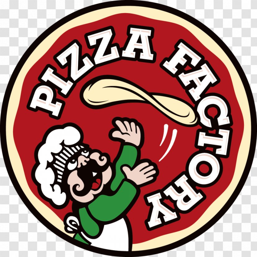 Pizza Factory Calzone Restaurant Menu - Logo - Cmyk Transparent PNG