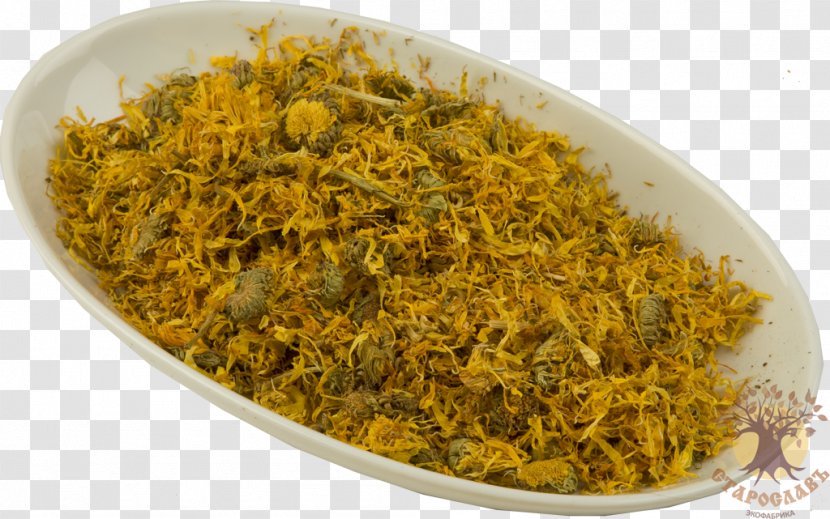 English Marigold Raw Material Species Medicinal Plants Vegetarian Cuisine - Calendula Officinalis Transparent PNG