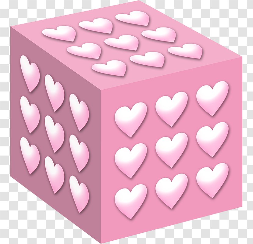 Cube - Pink Transparent PNG