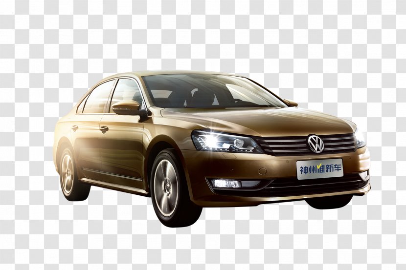 Volkswagen Passat Mid-size Car Download - Luxury Vehicle - Free Front To Pull The Material Transparent PNG
