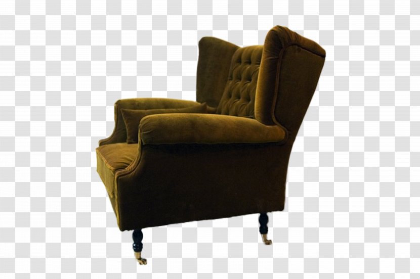 Club Chair Couch Armrest - Furniture Transparent PNG