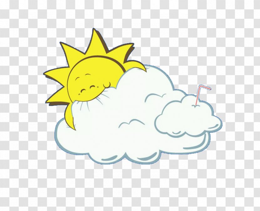 Drawing - White - Eat Sun And Clouds Transparent PNG