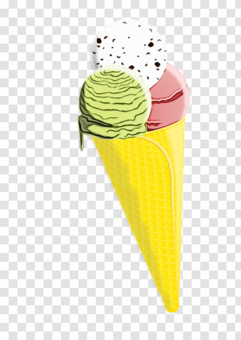 Ice Cream Cone Cone Transparent PNG