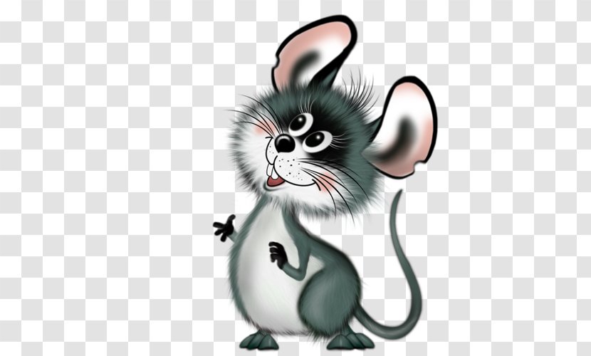 House Mouse Clip Art - Muridae - Whiskers Transparent PNG