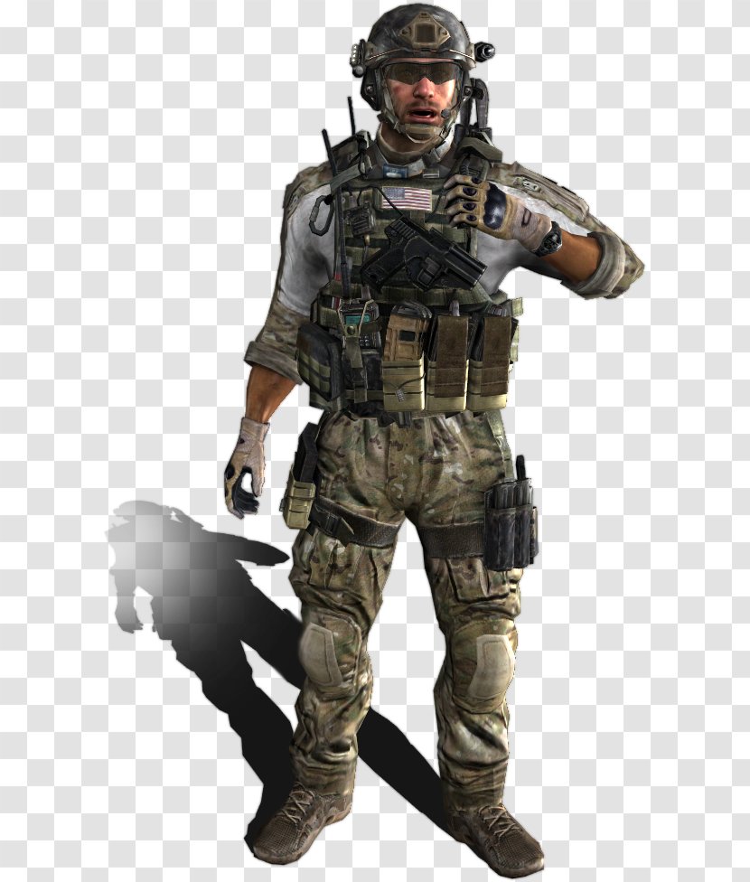 Call Of Duty: Modern Warfare 3 Duty 4: 2 Ghosts Black Ops II - Military Police - Infantry Transparent PNG