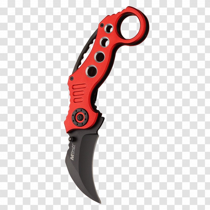 Assisted-opening Knife Blade Karambit Weapon Transparent PNG