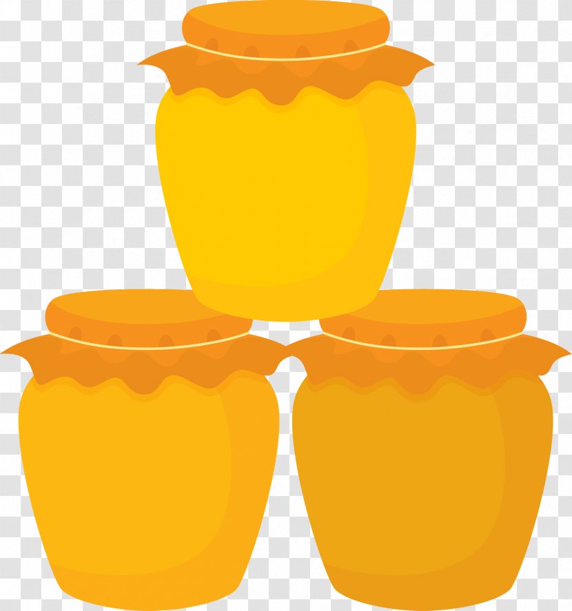 Honeypot Bee Clip Art - Custom Software - Flat Cartoon Honey Transparent PNG