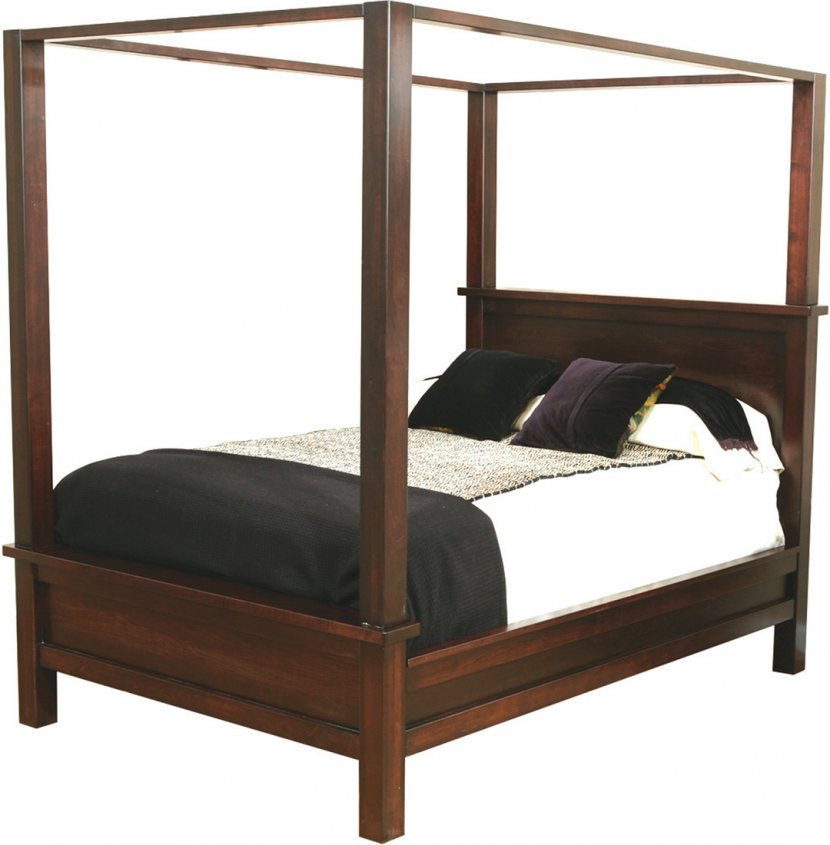 Bedroom Furniture Sets Bed Size Canopy - Platform Transparent PNG