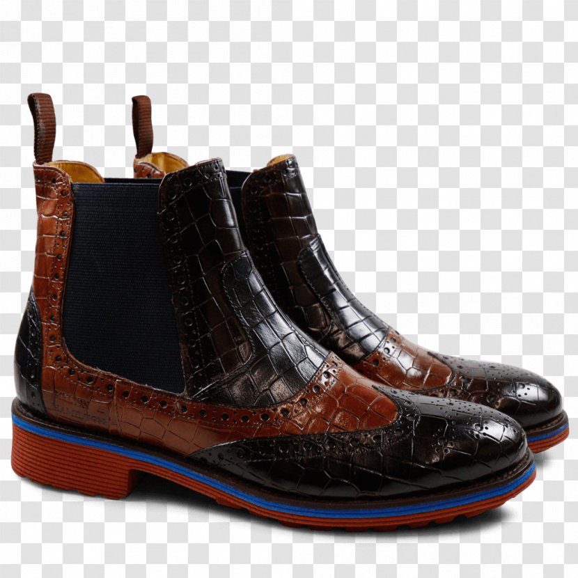Chelsea Boot Leather Botina Shoe - Salerno Transparent PNG