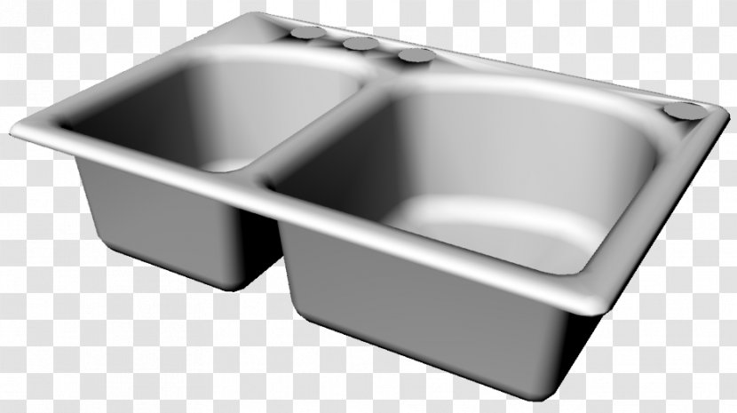 Kitchen Sink Building Information Modeling Bathroom - Plumbing Fixture Transparent PNG