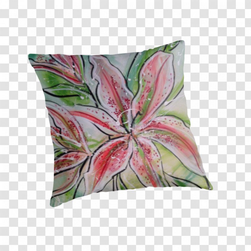 Throw Pillows Cushion Flower Rectangle - Pillow Transparent PNG