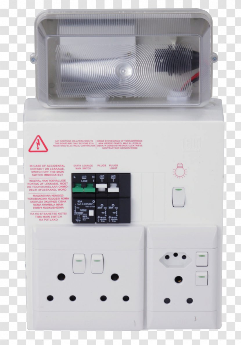Electronics Distribution Board Electricity Electrical Network Circuit Breaker - Electronic - M Power Transparent PNG