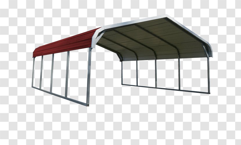 Joes Carports Window Roof Building - Steel - Red Lights Transparent PNG