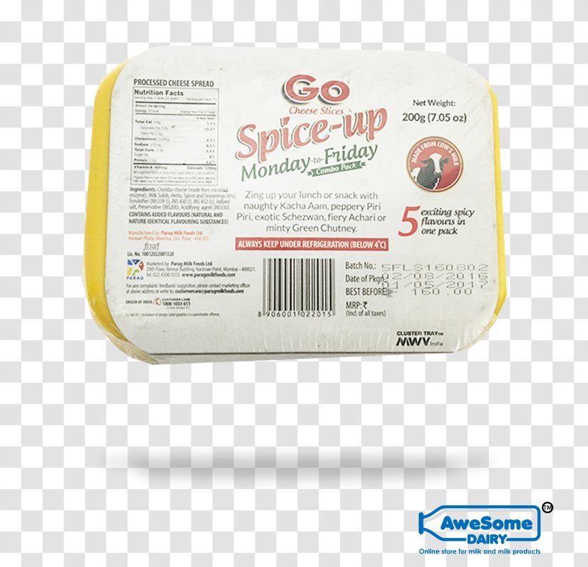 Milk Goat Cheese Amul Spread Dairy Products - Pizza Transparent PNG