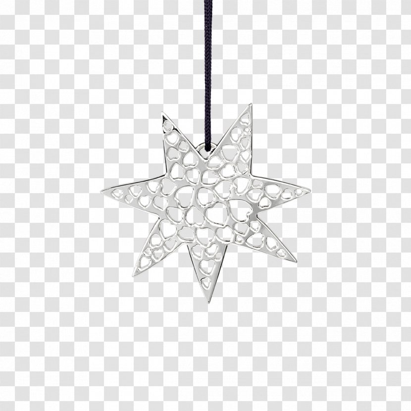 Christmas Rosendahl Julepynt Silver - Star Transparent PNG