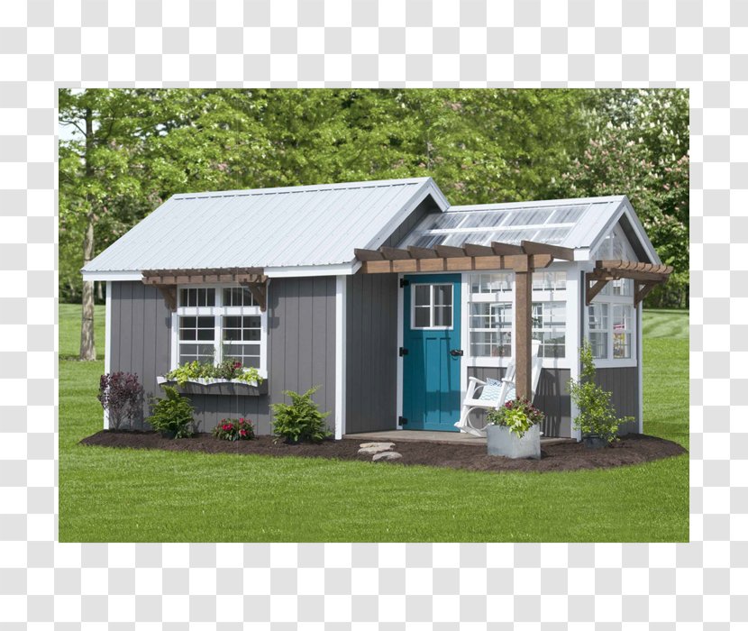 Shed Window Garden House Backyard - Siding Transparent PNG