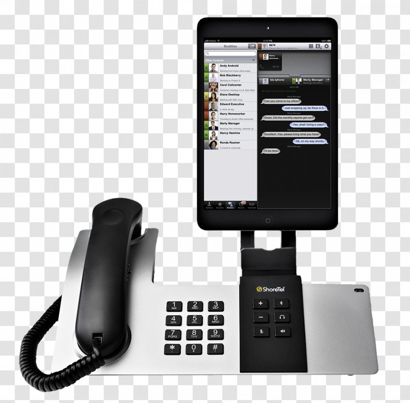Feature Phone IPhone 5 Telephone VoIP Telephony - Unified Communications - Ipad Transparent PNG