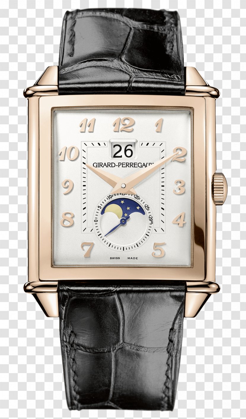 Girard-Perregaux Watch 0 Luxury Goods Clock - Chronograph - French Artists 20th Century Transparent PNG